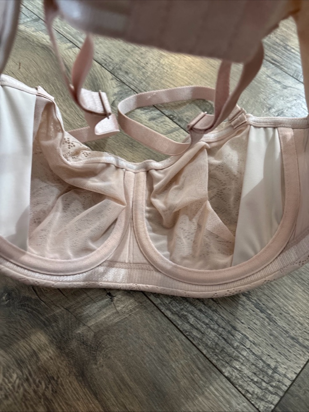 Torrid Strapless Unlined Bra Size 40D Dusty Rose Nude - Picture 6 of 6